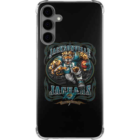 Liquid Blue NFL Jacksonville Jaguars Running Back Galaxy S24 Plus Clear Case